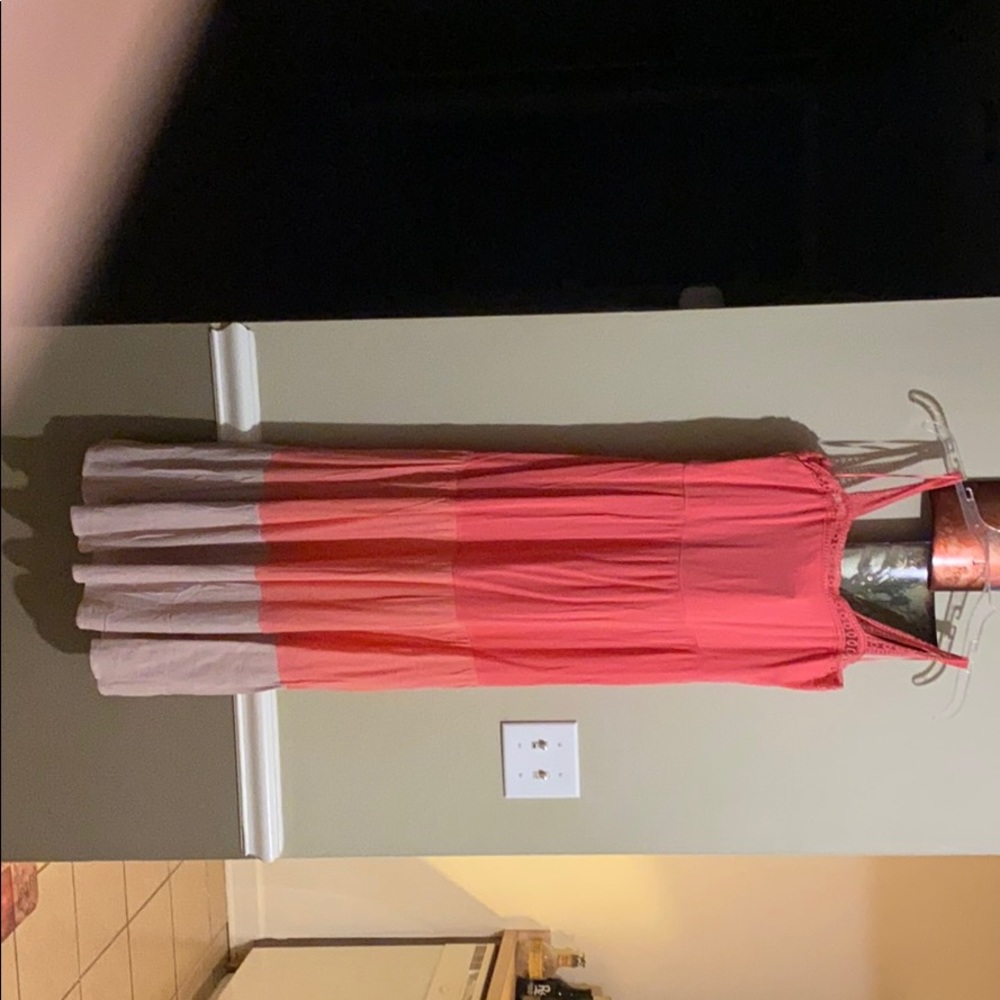 Strapless summer dress